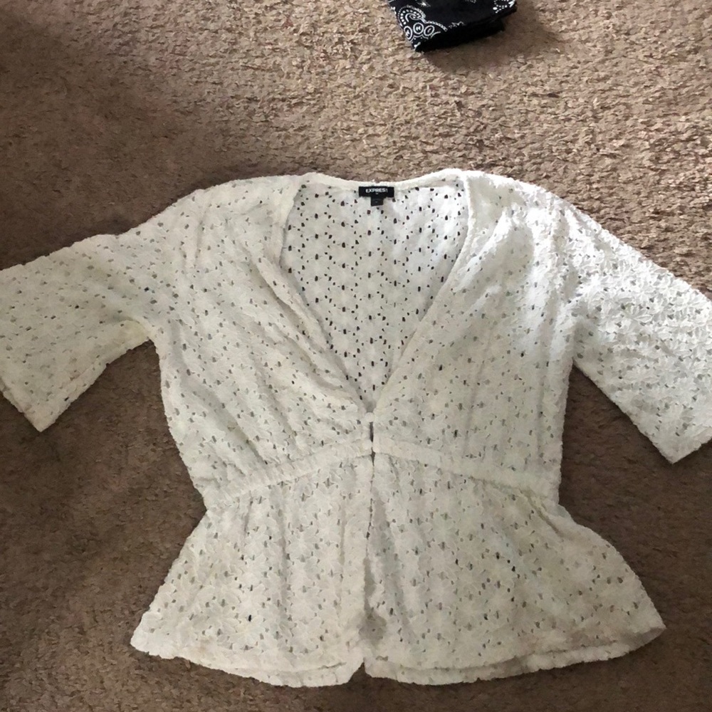 Express short sleeve top